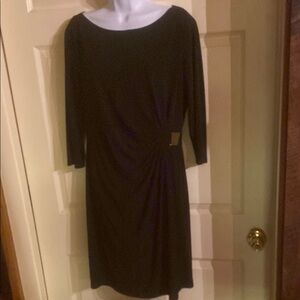 Chic Black Long Sleeve Dress
